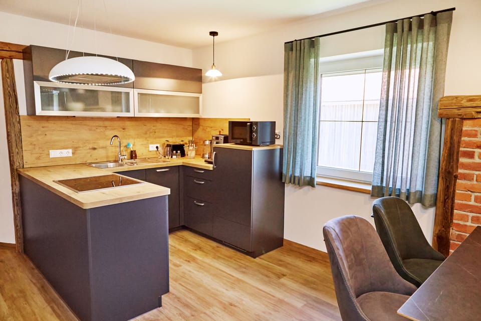 Condo | Private kitchen | Fridge, microwave, oven, stovetop