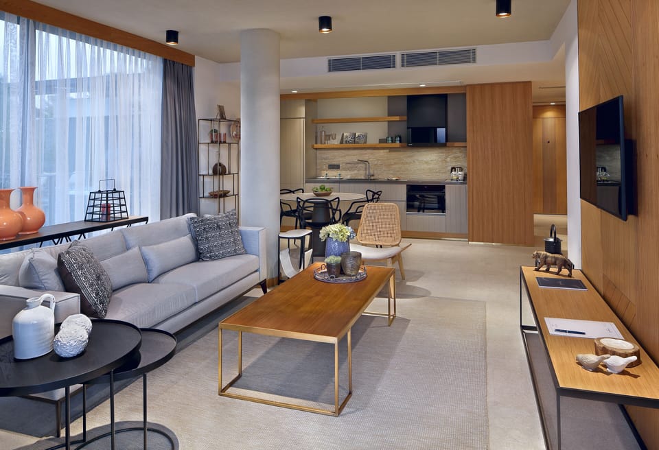 2+1 Residence  Sea View With Terrace | Private kitchen | Full-size fridge, microwave, oven, stovetop