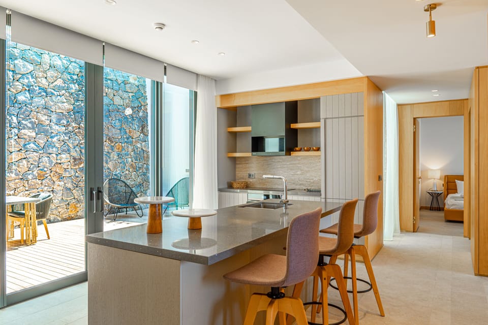 4+1 Villa Residence with Private Pool | Private kitchen | Full-size fridge, microwave, oven, stovetop