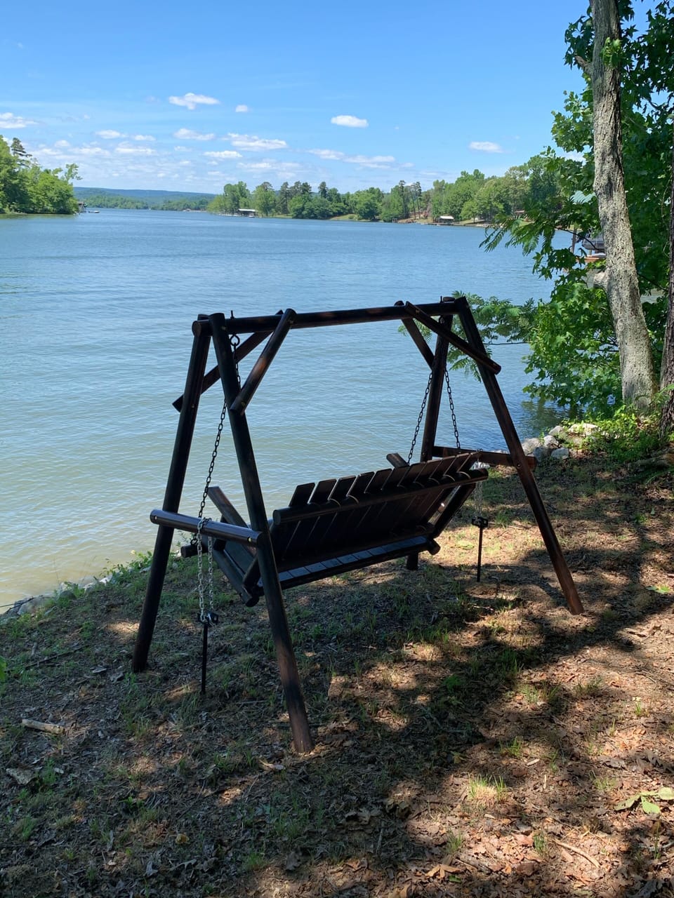Outdoor Swing - Look at that view!!!