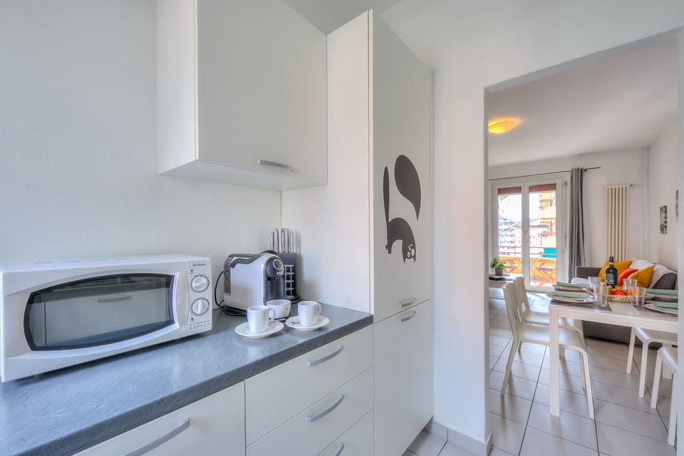 Kitchen and dining area