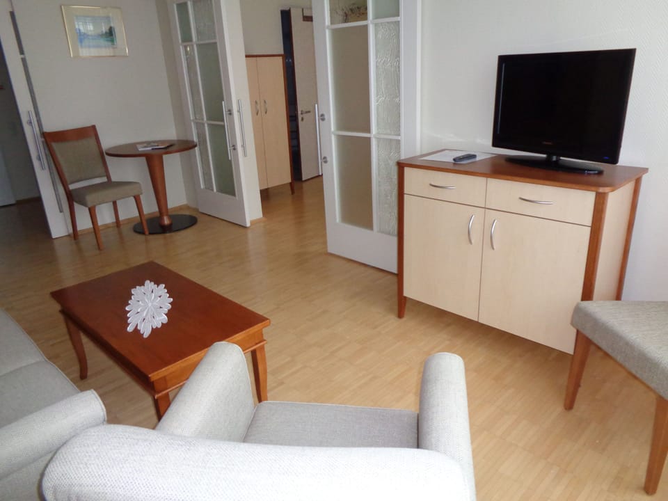 Apartment, 1 Double Bed | Living area | Table tennis