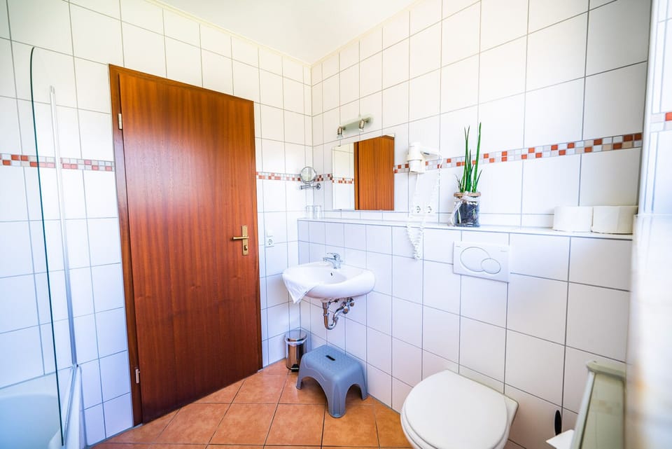 Condo | Bathroom | Hair dryer, towels