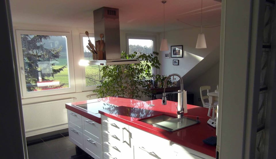 Apartment | Private kitchen | Fridge, microwave, oven, dishwasher