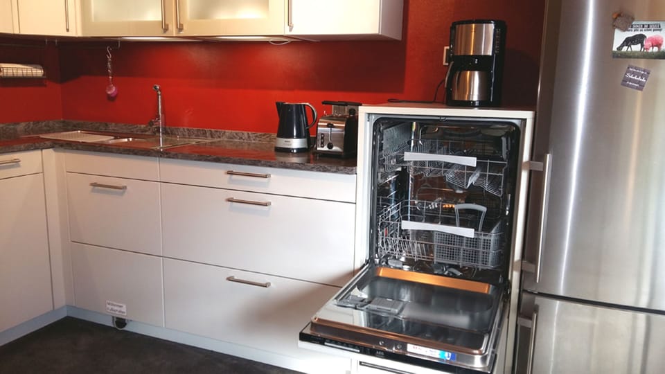 Apartment | Private kitchen | Fridge, microwave, oven, dishwasher