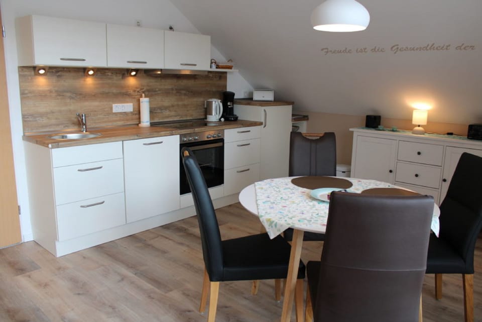 Apartment, 2 Twin Beds | Private kitchen | Fridge, microwave, oven, dishwasher