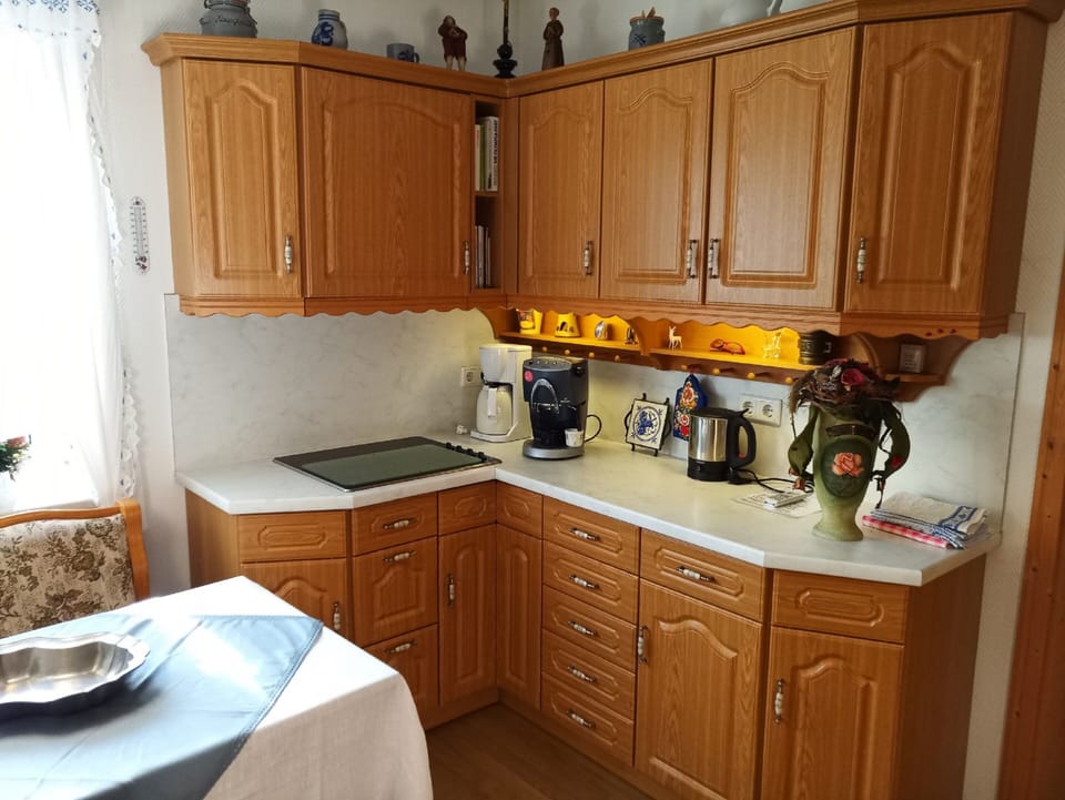Apartment | Private kitchen | Fridge, microwave, oven, coffee/tea maker
