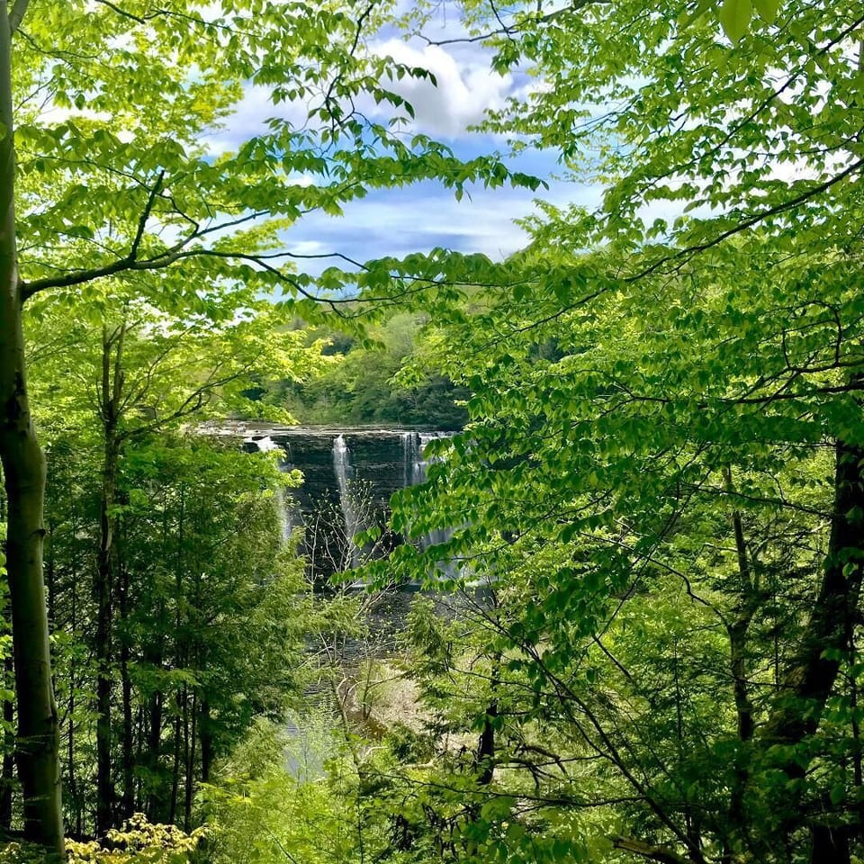 Nearby Salmon River Falls. Great hike!