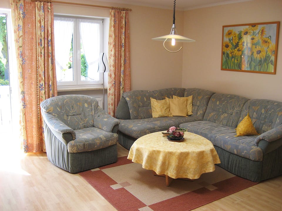 Apartment, Balcony | Living area | Flat-screen TV