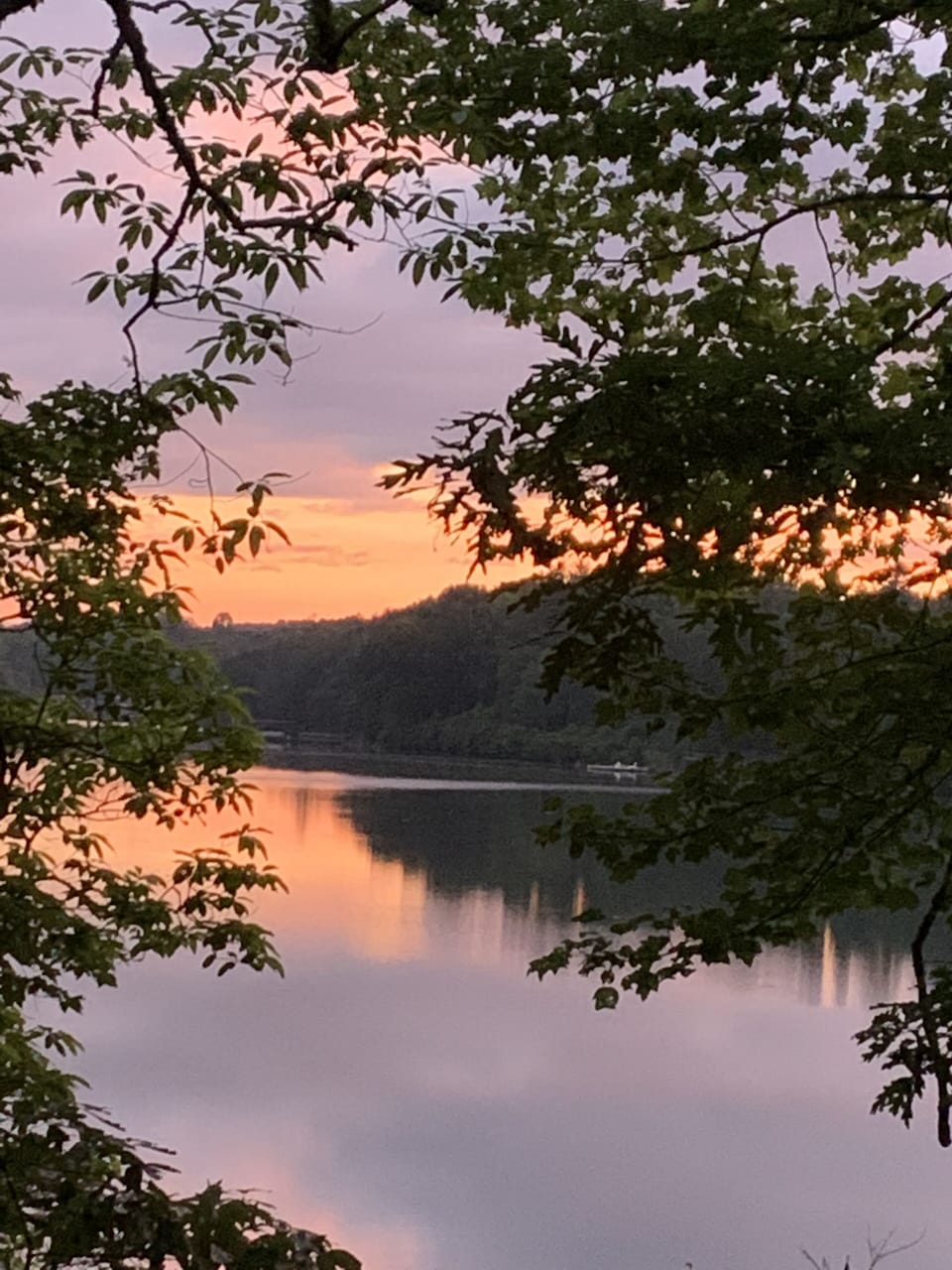 Sunset colors