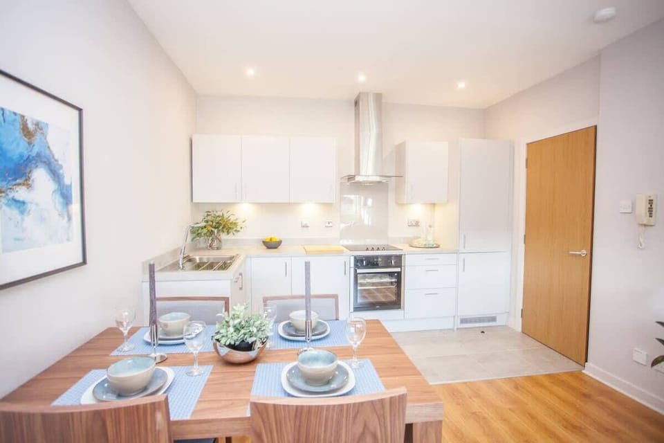 Open plan kitchen