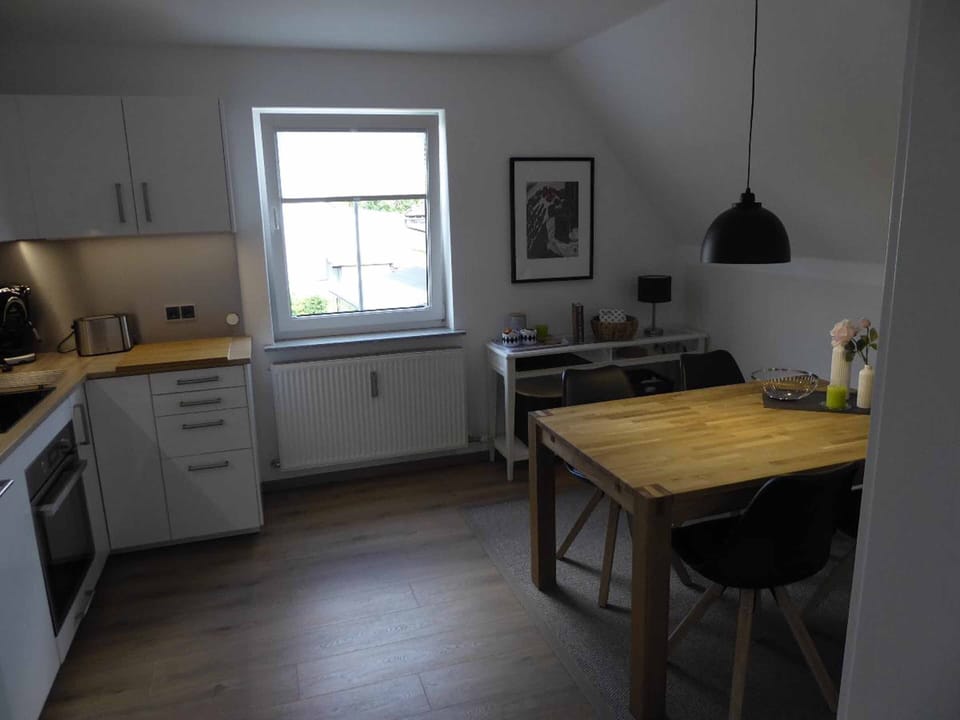 Apartment | Private kitchen | Fridge, stovetop, electric kettle, cookware/dishes/utensils