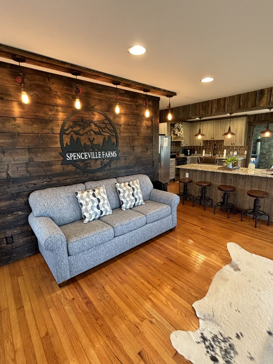 Grab a book and relax on the couch