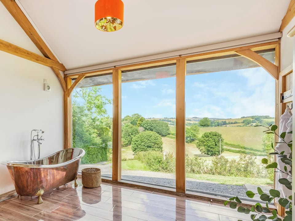 Bathroom | Oak View - Unique Welsh Stays, Aberhafesp, near Newtown