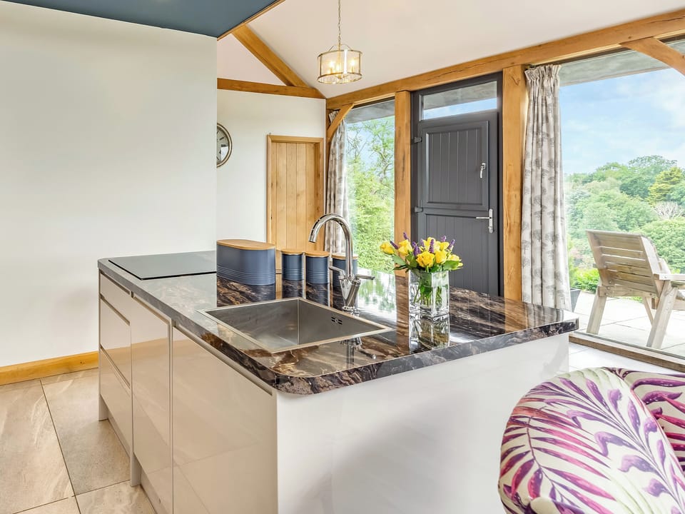 Open plan living space | Oak View - Unique Welsh Stays, Aberhafesp, near Newtown