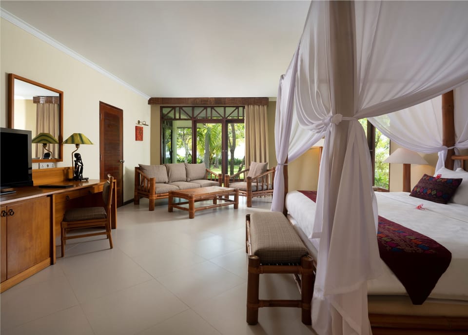 Family Villa, 2 Bedrooms, Private Pool, Beach View | View from room