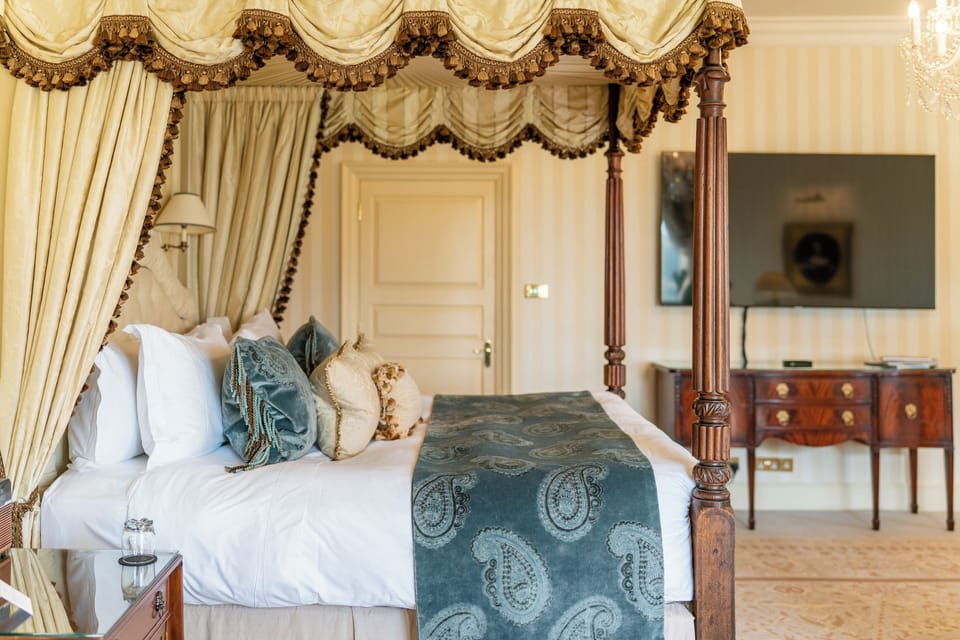 Grand Master Suite, 1 Double Bed | Egyptian cotton sheets, premium bedding, in-room safe, desk