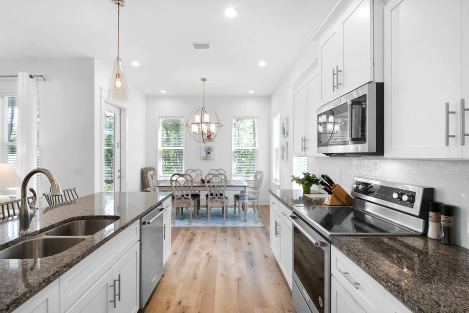 Kitchen has everything your chef needs