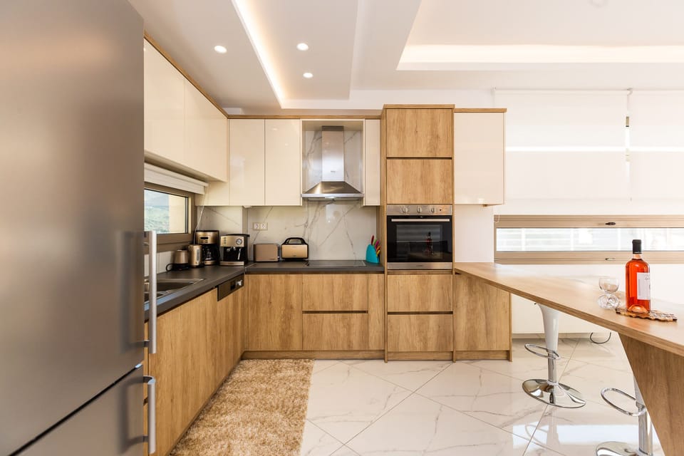 A fully equipped kitchen for culinary creations.