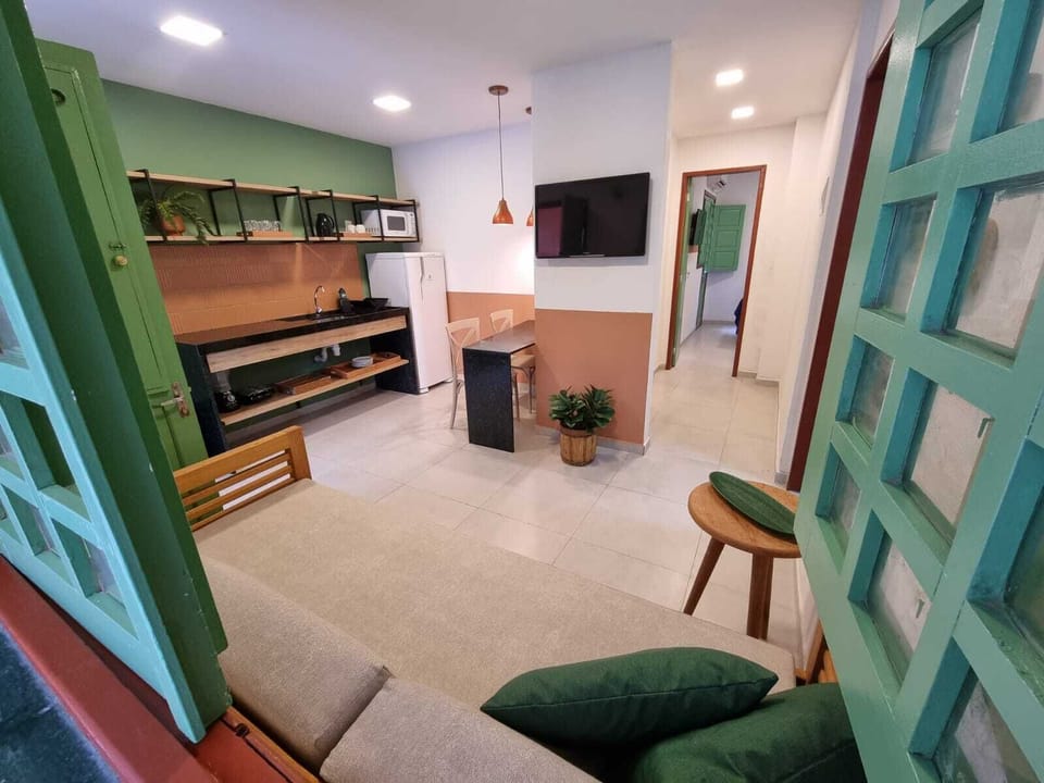 Chalet, 2 Bedrooms | Living area | 32-inch flat-screen TV with satellite channels, TV