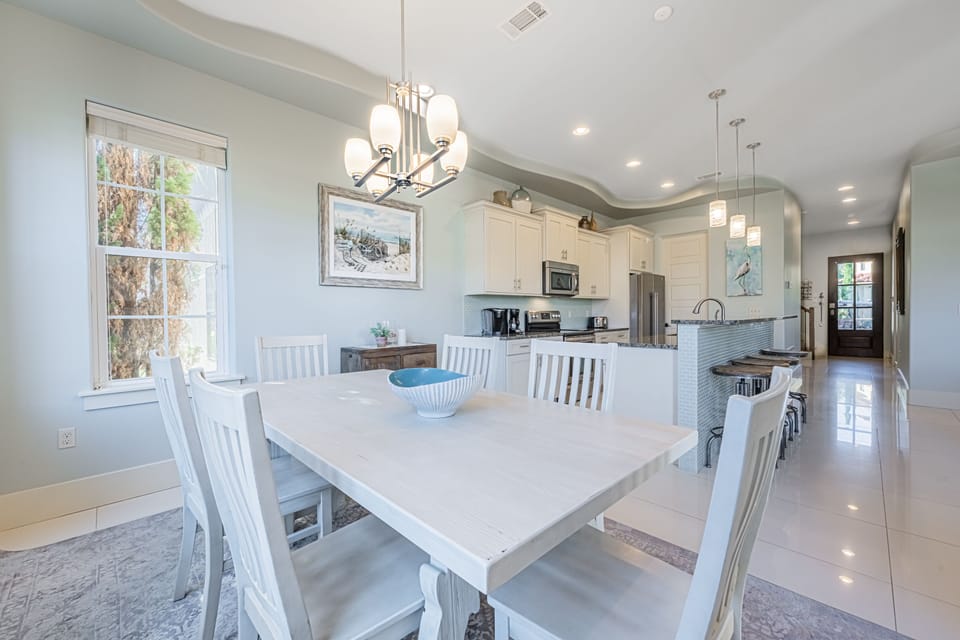 Dining Area and Kitchen
