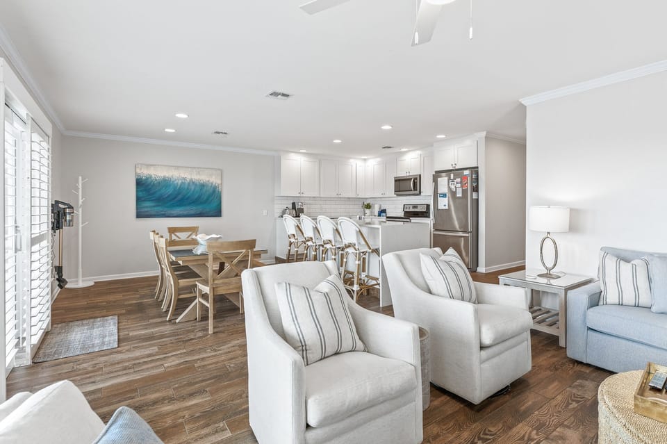 Living + Dining + Kitchen