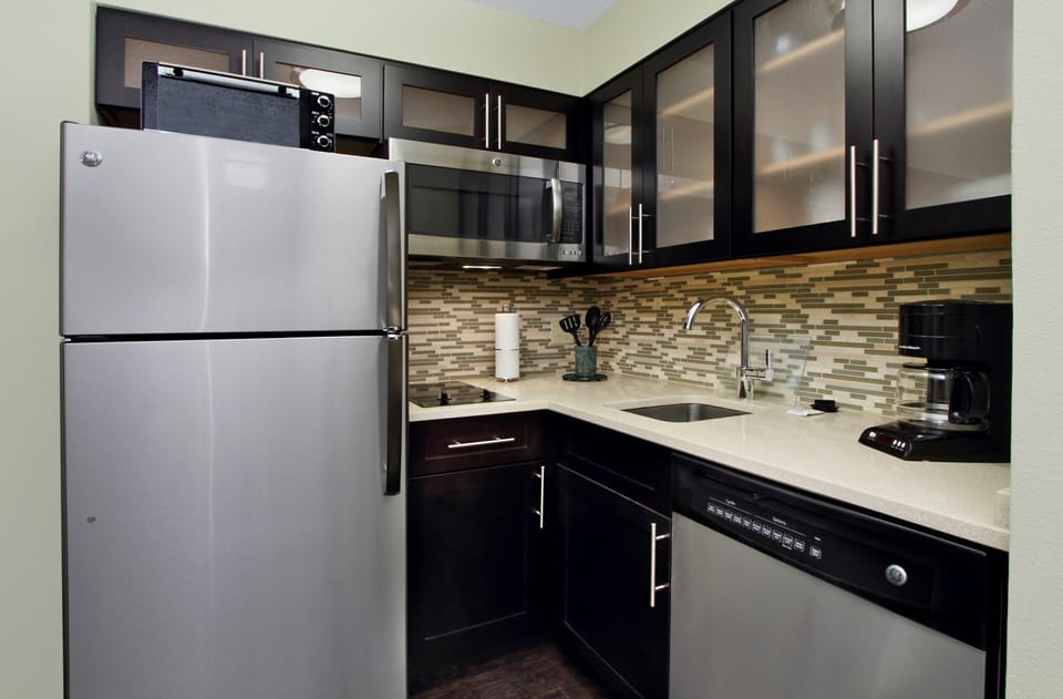 Make a tasty snack in your own kitchenette!