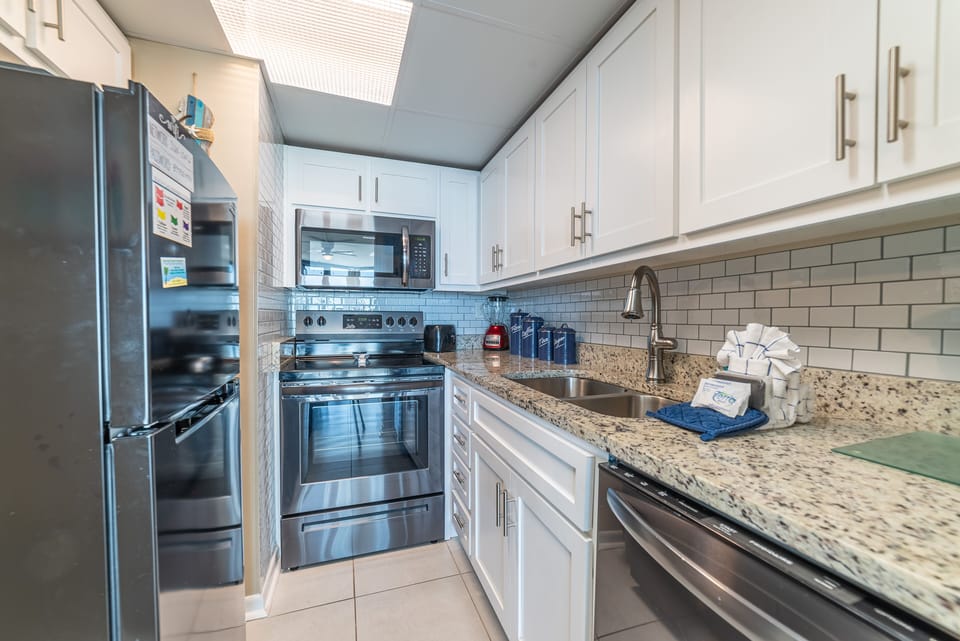 Fully renovated kitchen
