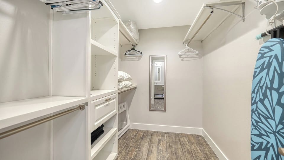 Spacious Walk-In Closet