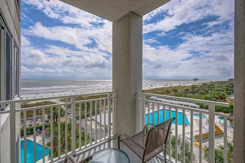 Private Balcony from Guest Bedroom #1