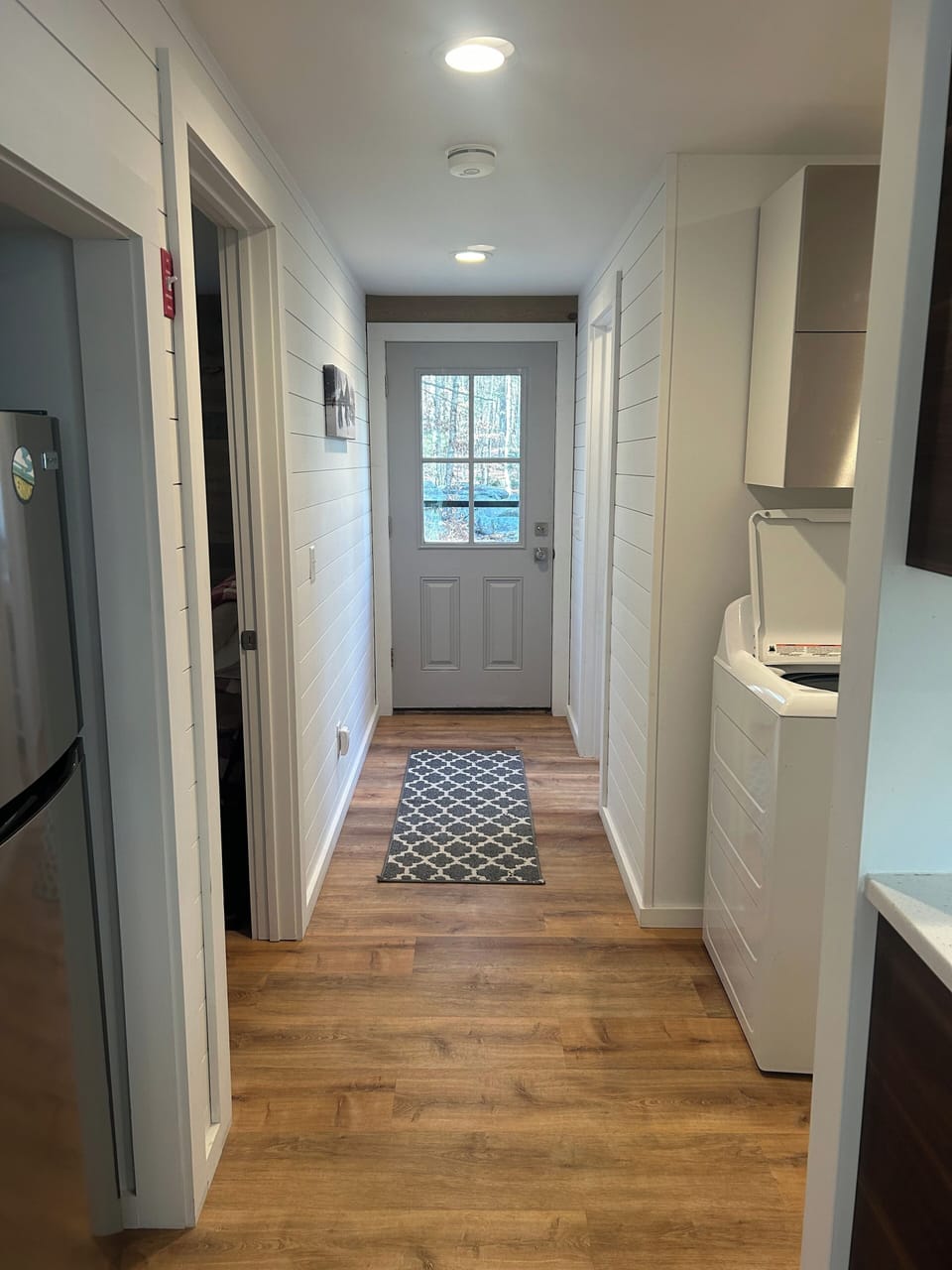 hallway on first floor 