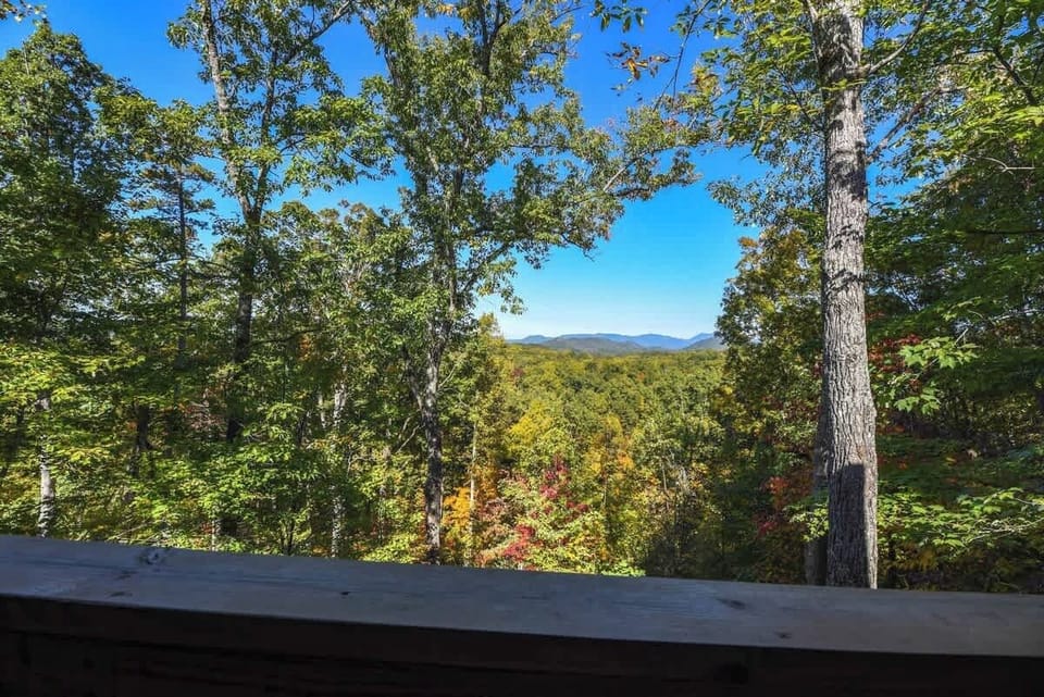 View from the porch!