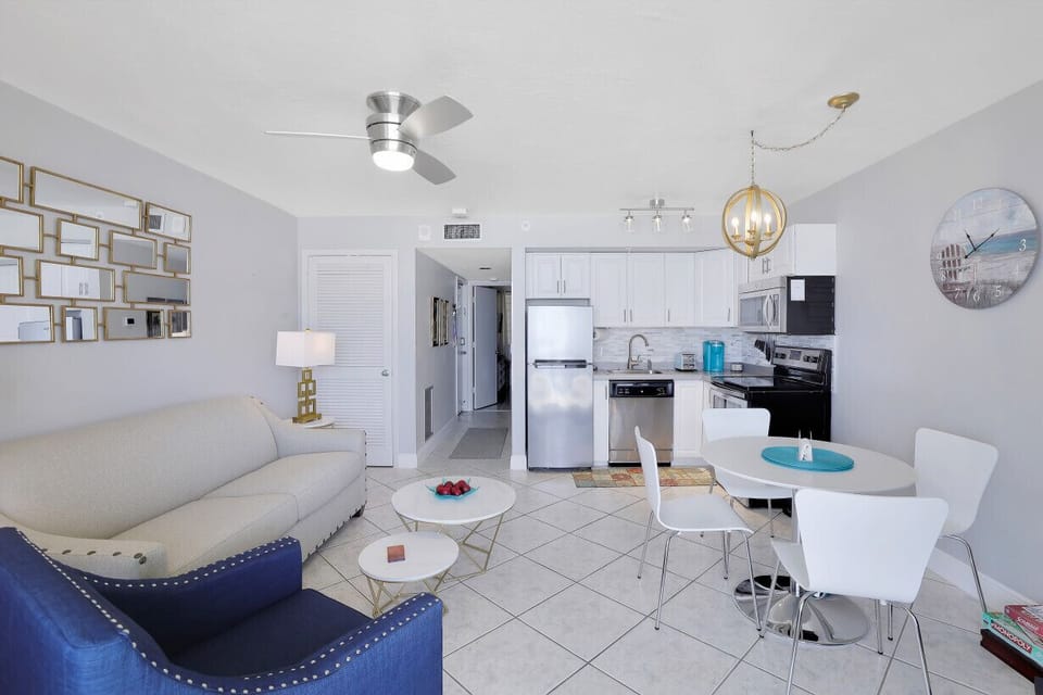 Bright airy living space
