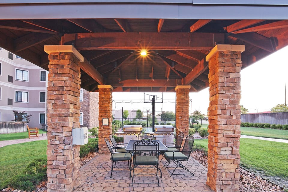 Relax outside with friends and family.