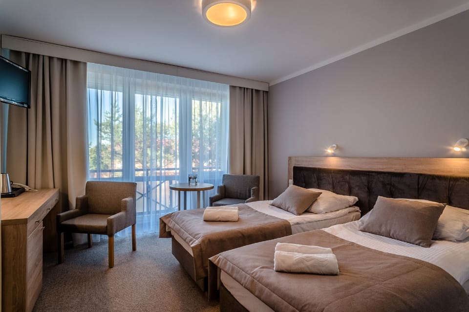 Classic Double Room | Desk, laptop workspace, blackout drapes, free WiFi