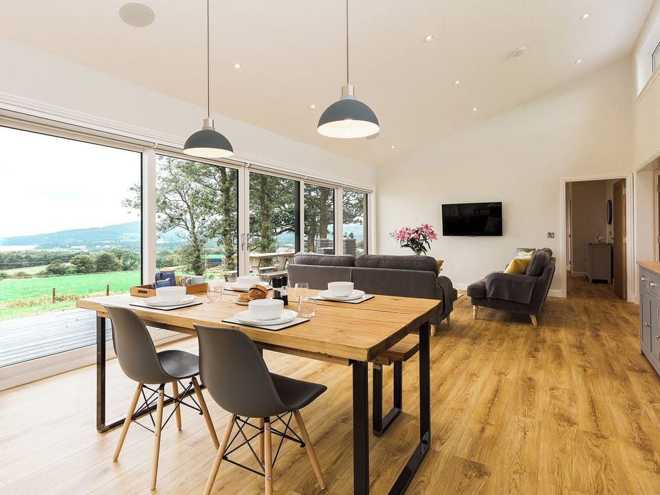 Open plan living space | Silver Birch - Gatehouse Lodges, Gatehouse of Fleet, near Kirkcudbright