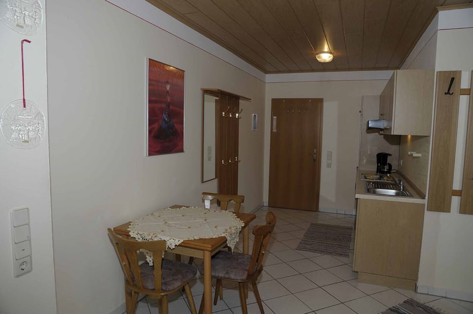 Apartment | Private kitchen | Fridge, stovetop, coffee/tea maker, electric kettle