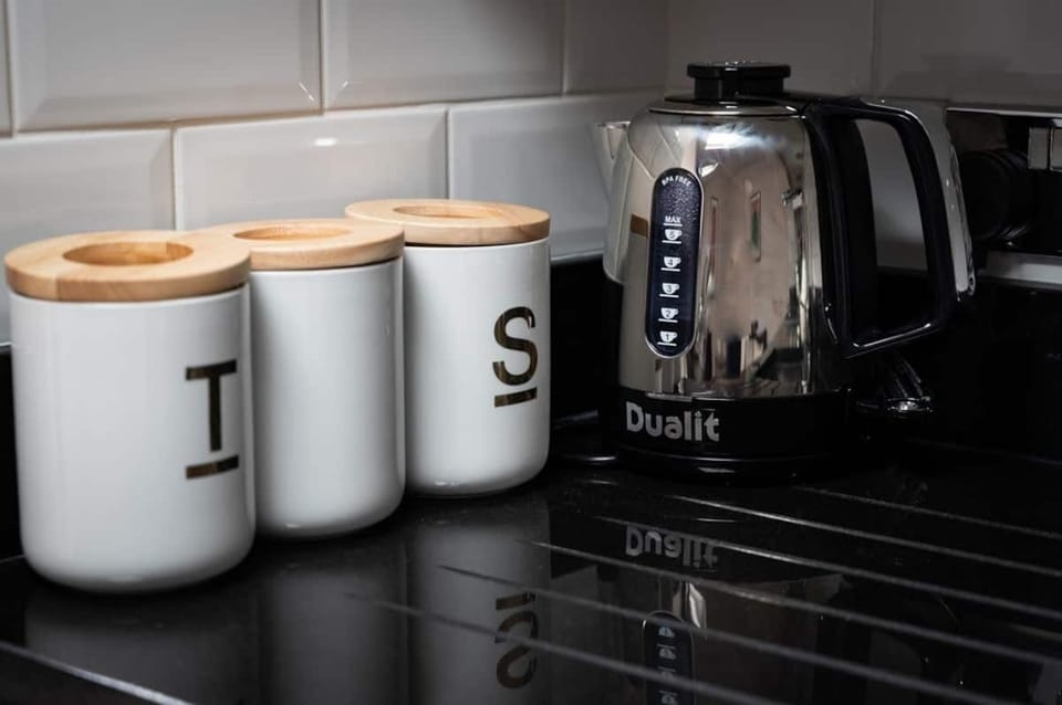 Well-equipped kitchen with essentials provided