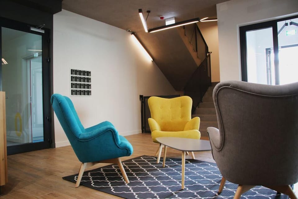 Lobby sitting area