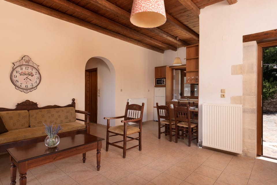 Living room provides a cosy space to relax.