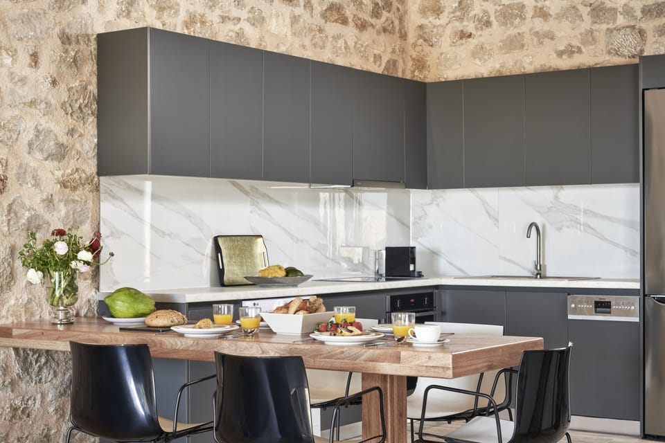 Features a fully equipped kitchen for culinary wonders. 