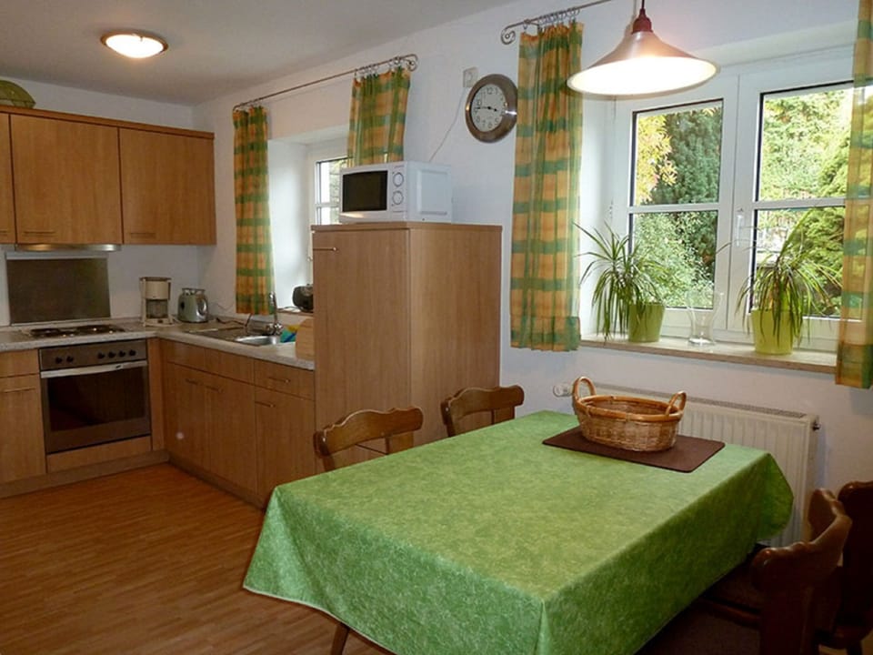 Apartment | Private kitchen | Fridge, microwave, oven, stovetop