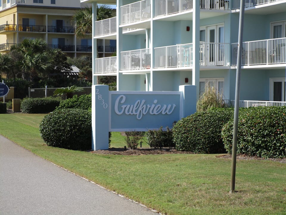 Main entrance to our complex