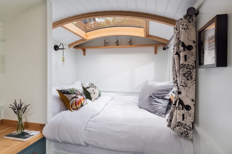 The Wriggly Tin & Baa Spa at Tregoose Old Mill Cabin in Saint Columb Major