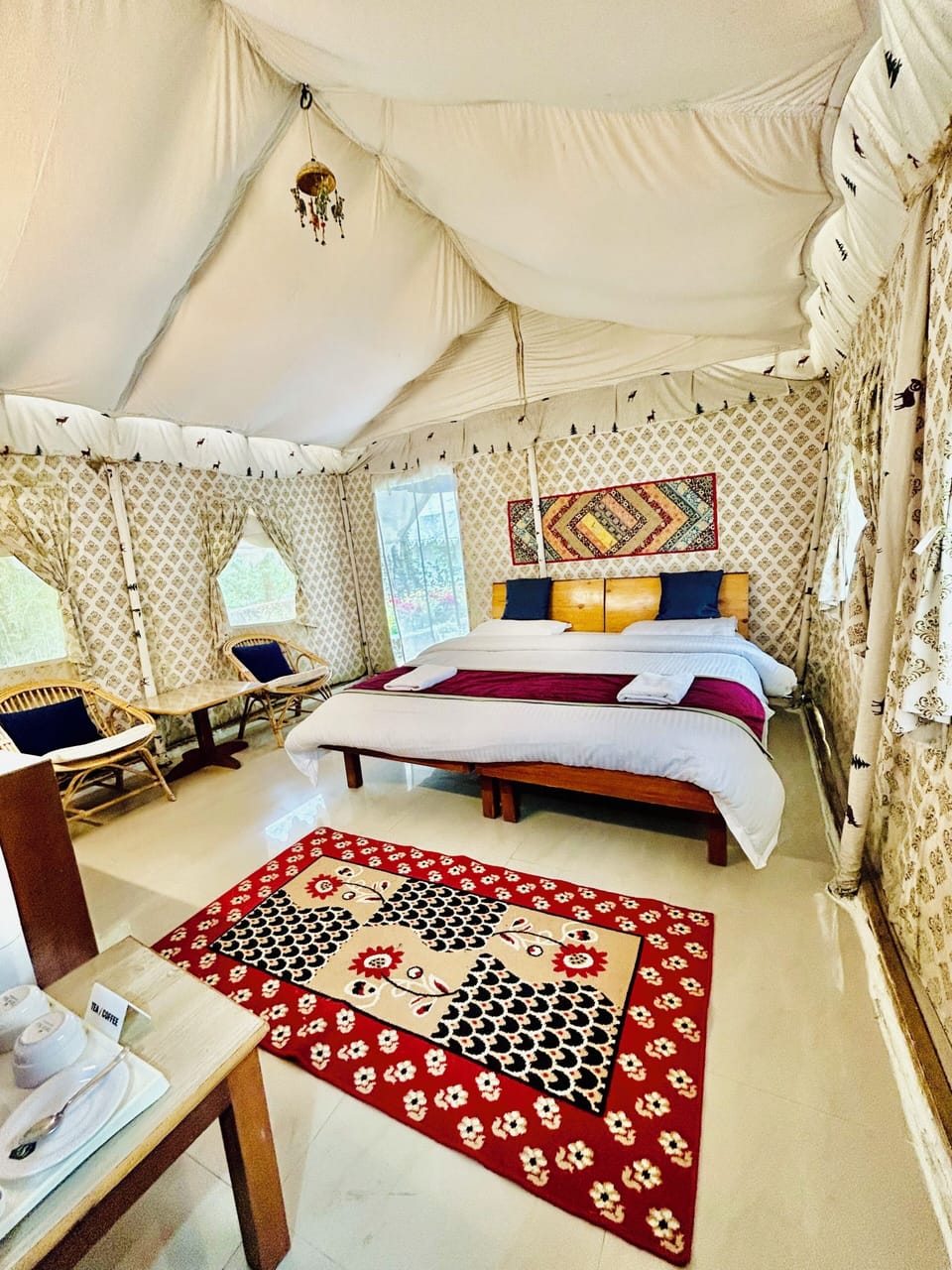 Luxury Swiss Cottage Tent | Free WiFi