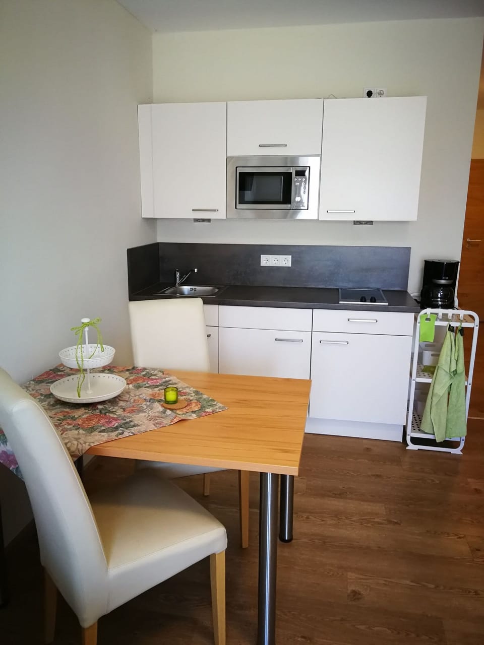 Apartment | Private kitchen | Coffee/tea maker, fridge, electric kettle, cookware/dishes/utensils