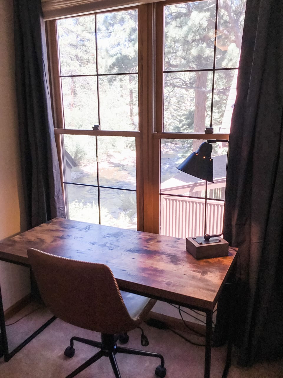An office with a view!
