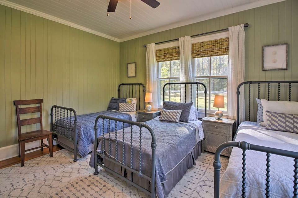 Three Twin Beds