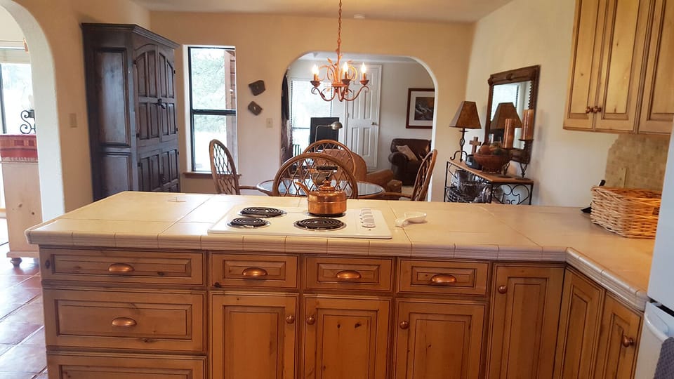 Beautiful kitchen and dining area
