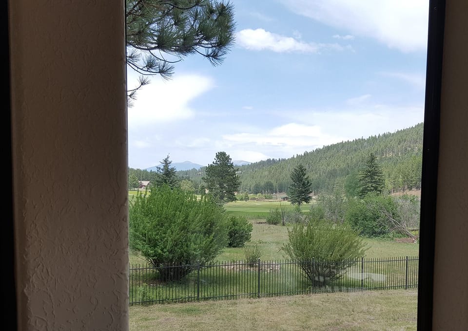 Views toward the Angel Fire Golf Course